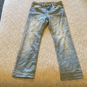 Youth size 16 old navy light wash straight jeans